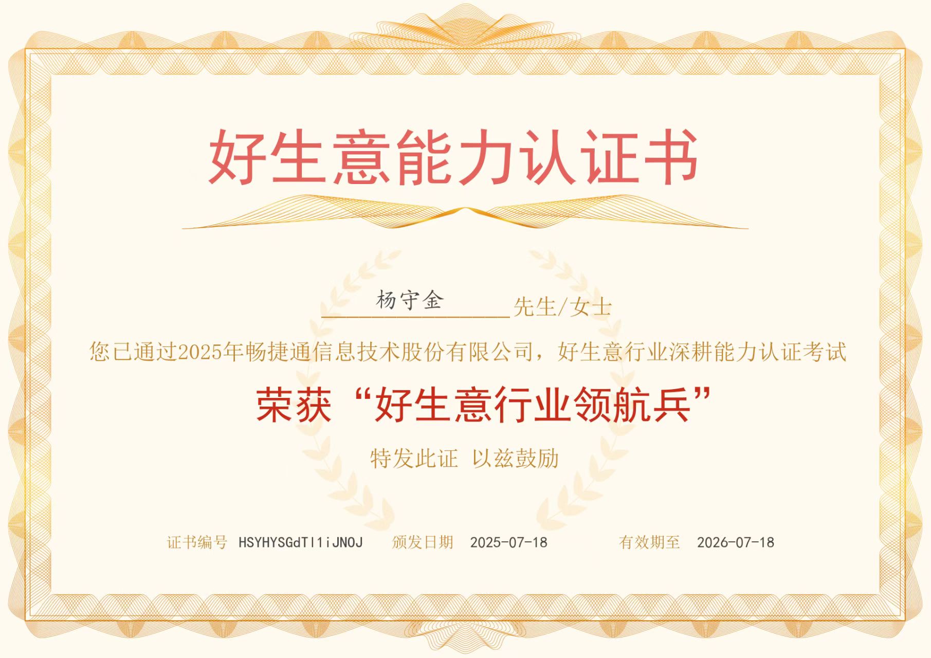 好生意行业领航兵